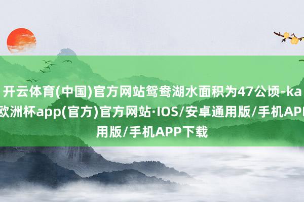 开云体育(中国)官方网站鸳鸯湖水面积为47公顷-kaiyun欧洲杯app(官方)官方网站·IOS/安卓通用版/手机APP下载